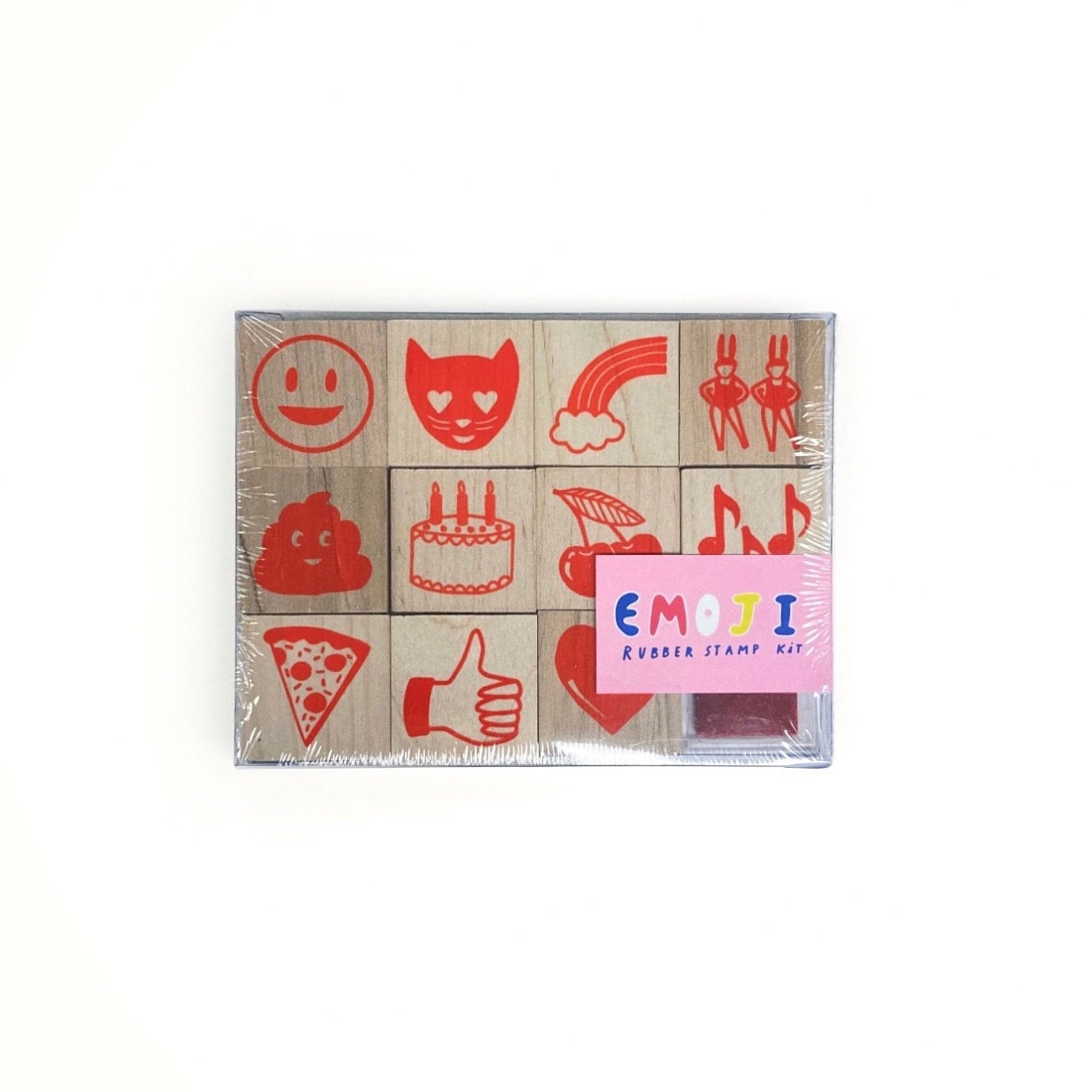 Emoji Rubber Stamp Kit